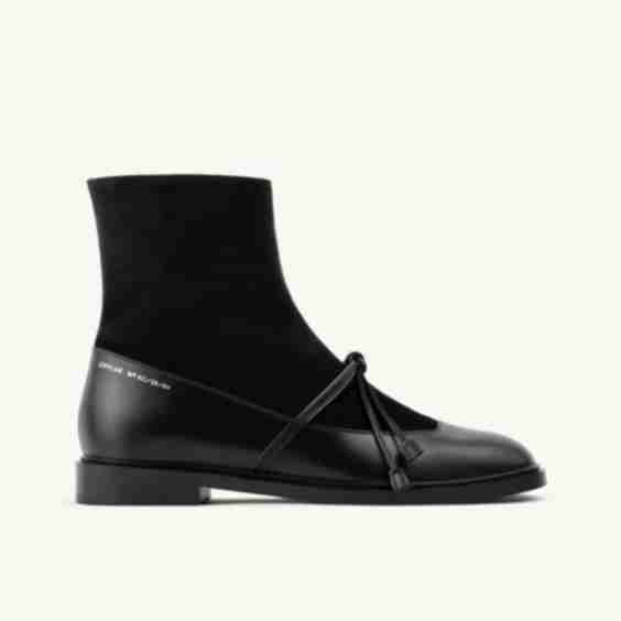 Ankle Boots with Leather Straps