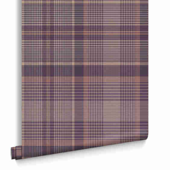 Heritage Plaid Wallpaper