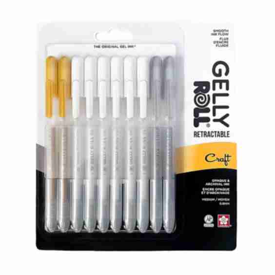 Gelly Roll Retractable Craft Gel Pens