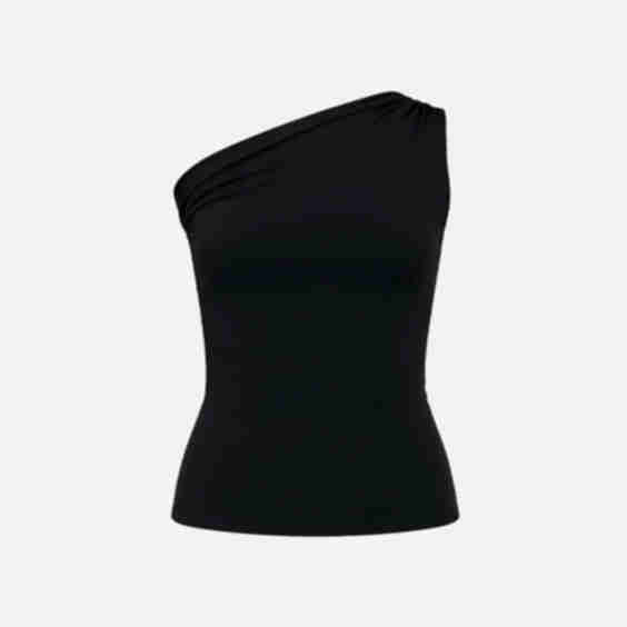 One-Shoulder Contour Top