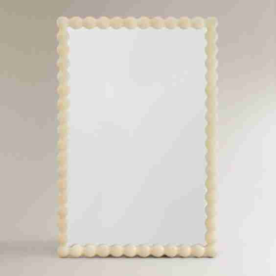 Rectangular Wooden Wall Mirror Frame