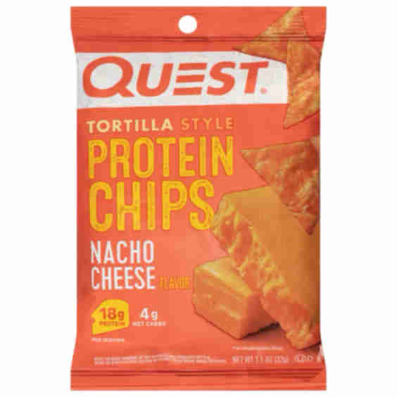 Nacho Cheese Tortilla Style Protein Chips