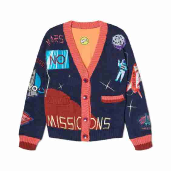 Embroidered Cardigan