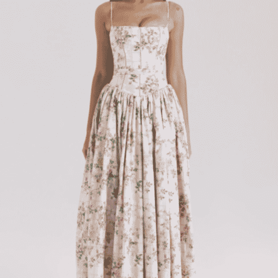Livette - Printed Maxi Dress