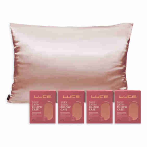 Silky Satin Pillowcase Bundle 4 Piece