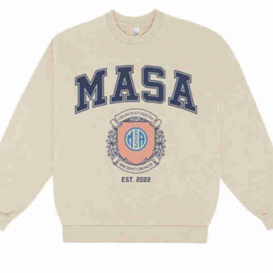 Masa Collegiate Crewneck Sweatshirt