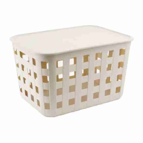 Aura 46.5qt Lidded Basket