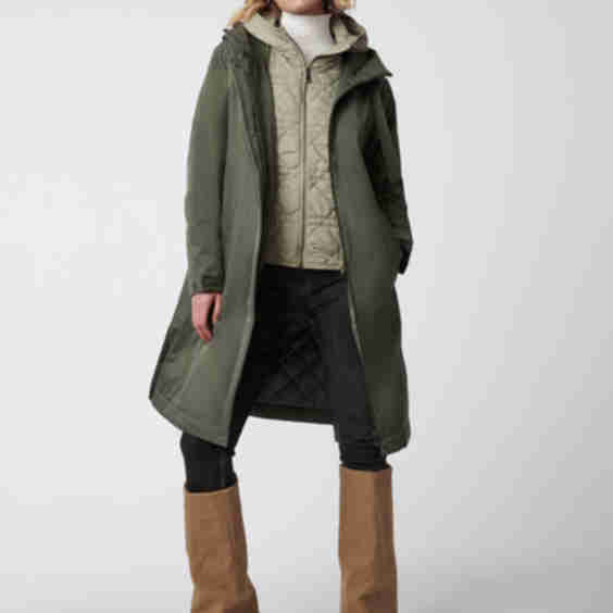 Modern Utility Raincoat