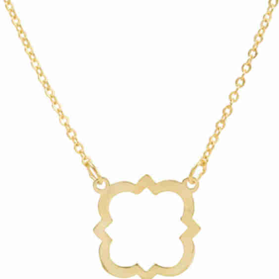 Quatrefoil Necklace