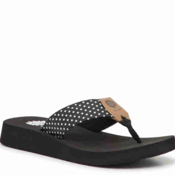 Polka Dot Print Fairly Sandal