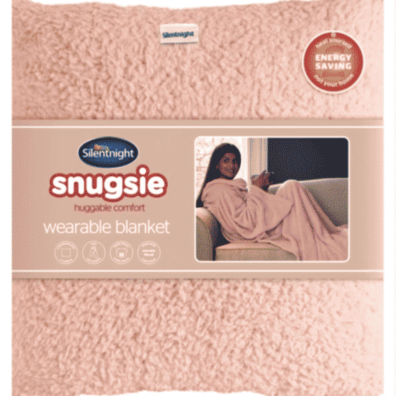 Snugsie Teddy Fleece Wearable Blanket