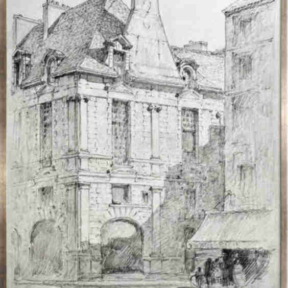 Corner Maison Print