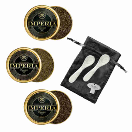 Artisans, Ossetra And Kaluga Caviar Gift Set