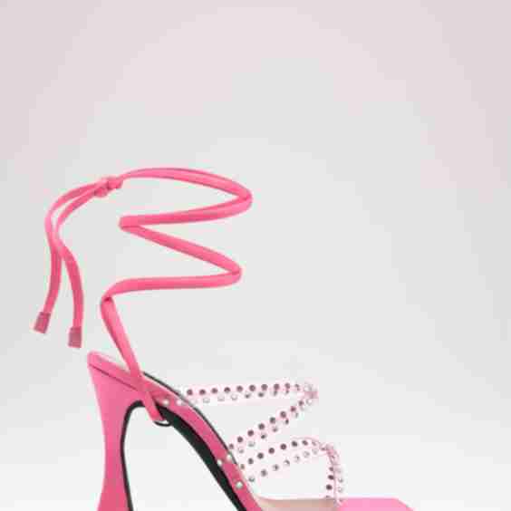 Nikki Crystal Sandal