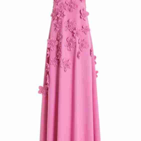 Ethel Flower Embellished Sleeveless Maxi Dress