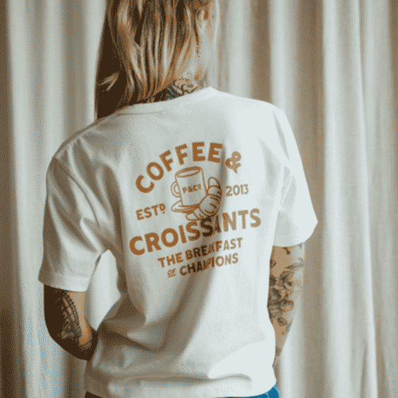 Coffee & Croissants T-shirt