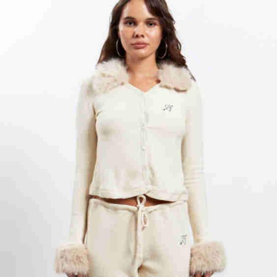 Waffle Knit Cardigan
