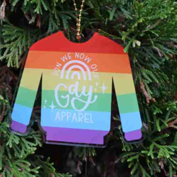 Don We Now Our Gay Apparel Ornament