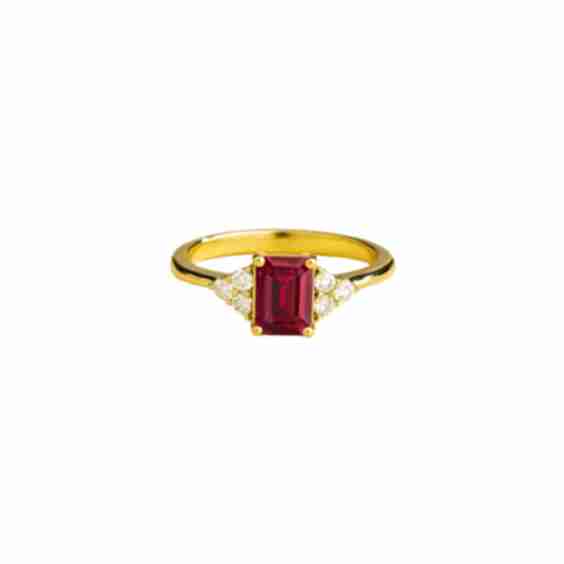 Chateau Ring Ruby & Diamonds