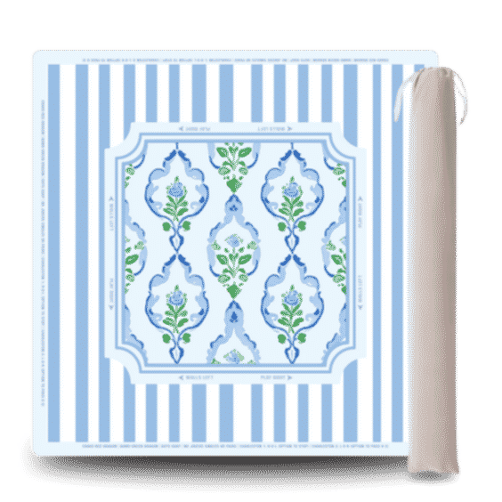 Chinoiserie Garden Mahjong Mat