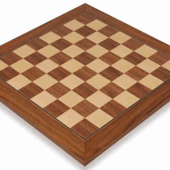 Walnut Maple Deluxe Chess Board 2 125 Squares
