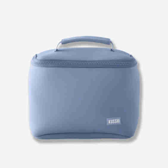 Small Train Case Neoprene Makeup Bag