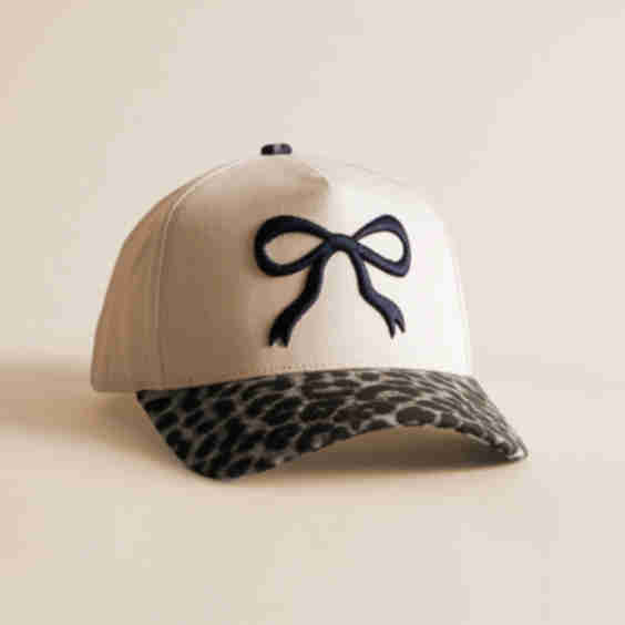 Bow Canvas Cap