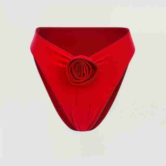 Rosette High Rise Bottom
