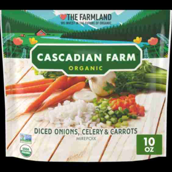 Frozen Mirepoix Diced Onions Celery & Carrots