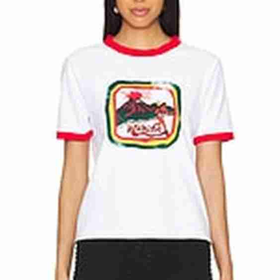 Ringer Cotton T-Shirt