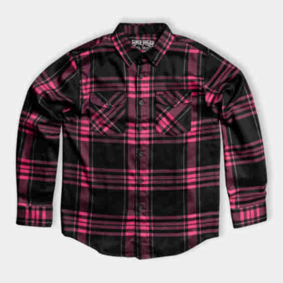 Lonely Heart Flannel Top