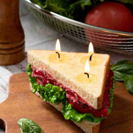 BLT Sandwich Candle