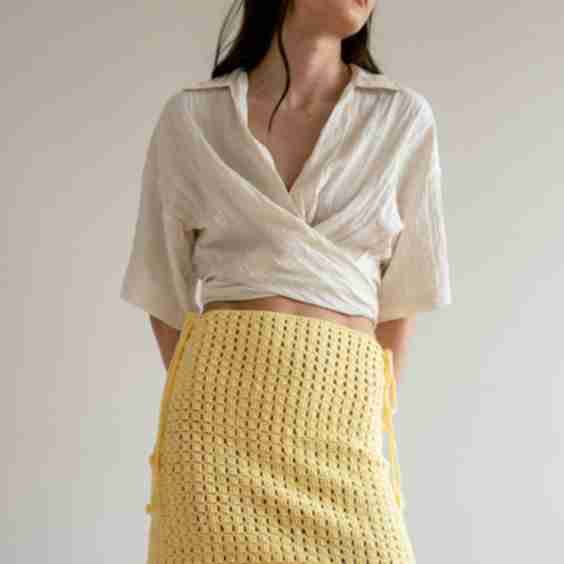 Crochet Skirt Short