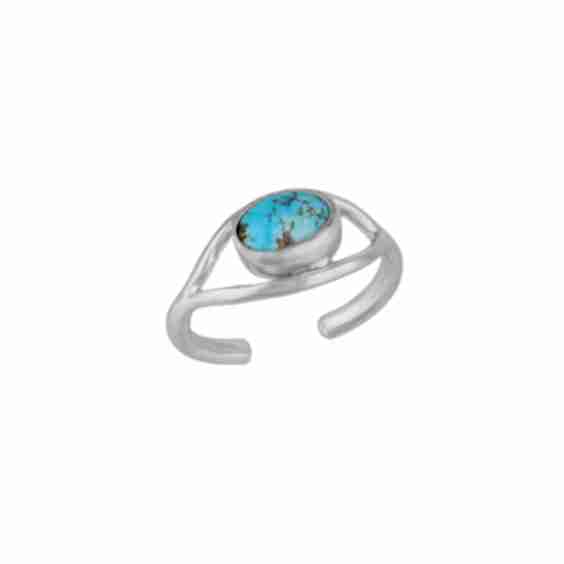 Swirl Elegance Wave Ring