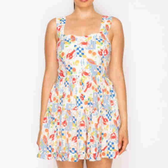 Mykonos Market Romper