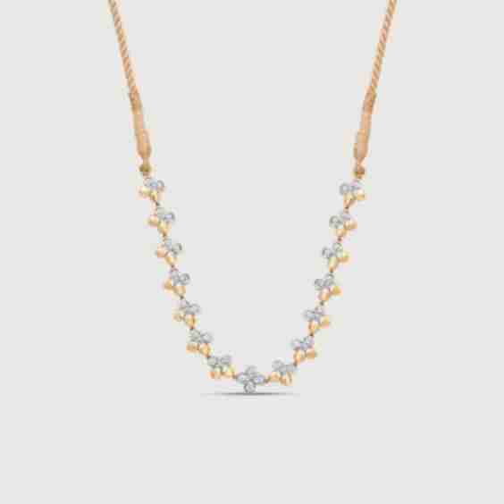 Bloom Charm Diamond Necklace