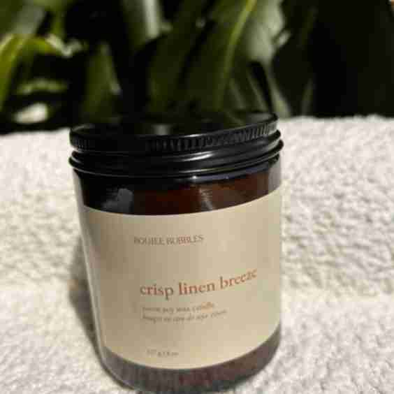 Crisp Linen Candle