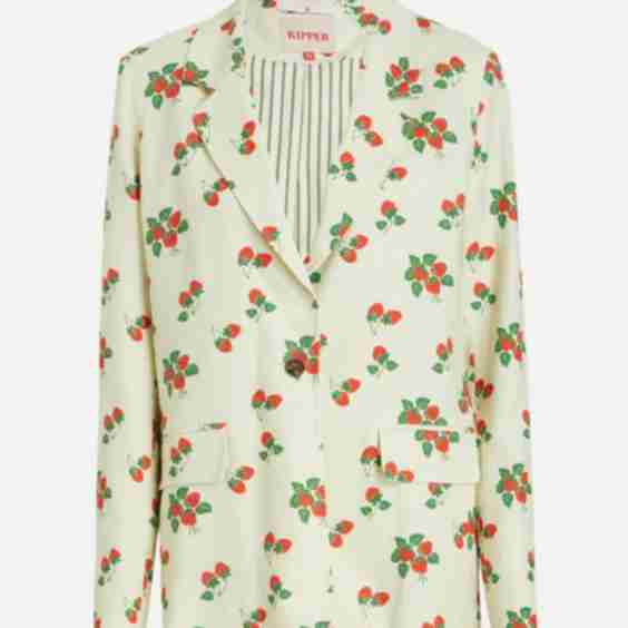 Strawberries And Cream Blazer