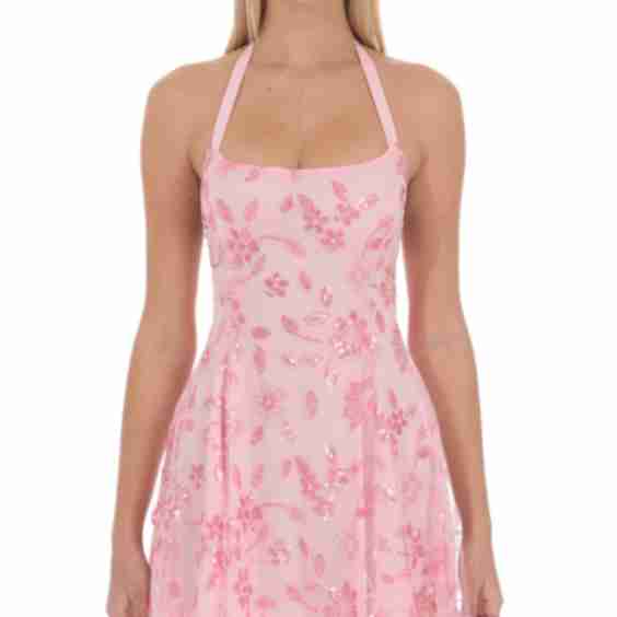 Palmera Embellished Mini Dress