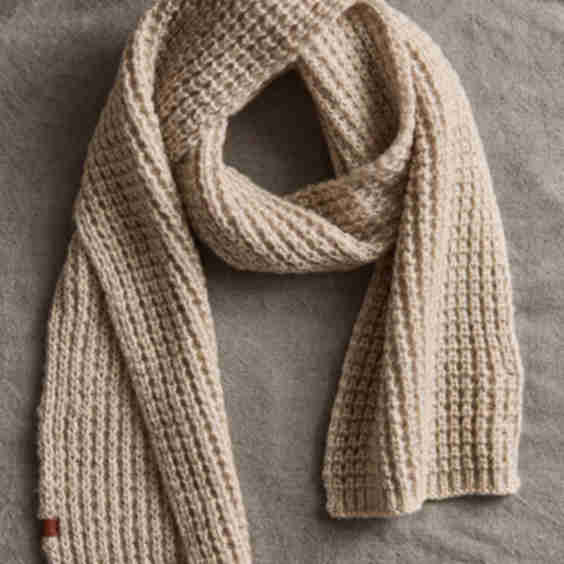 Fisherman Knit Scarf