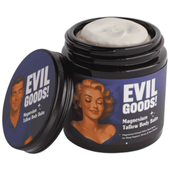 Grass-Fed Tallow Magnesium Balm