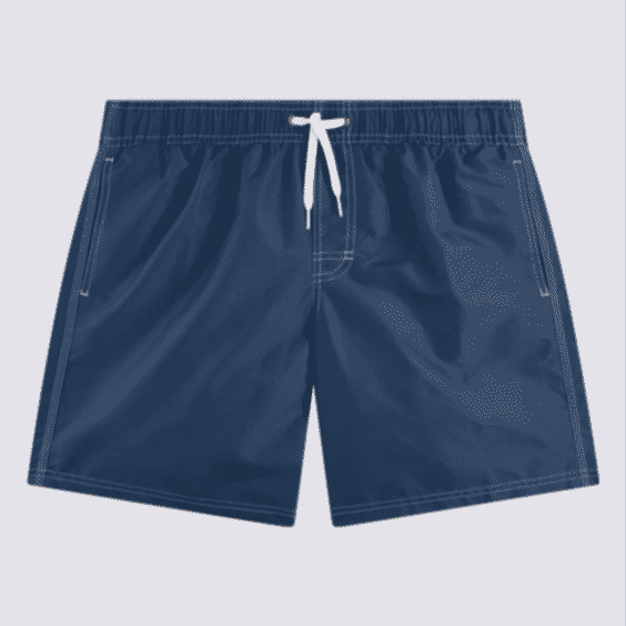Iconic Taffeta Elasticated Waist Short Swimming Shorts with Pocket