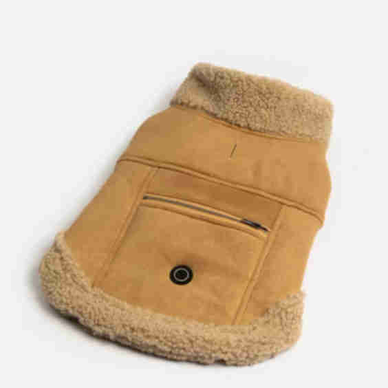 Millie Suede Dog Jacket