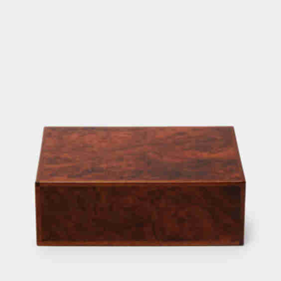 Burl Cigarette Box