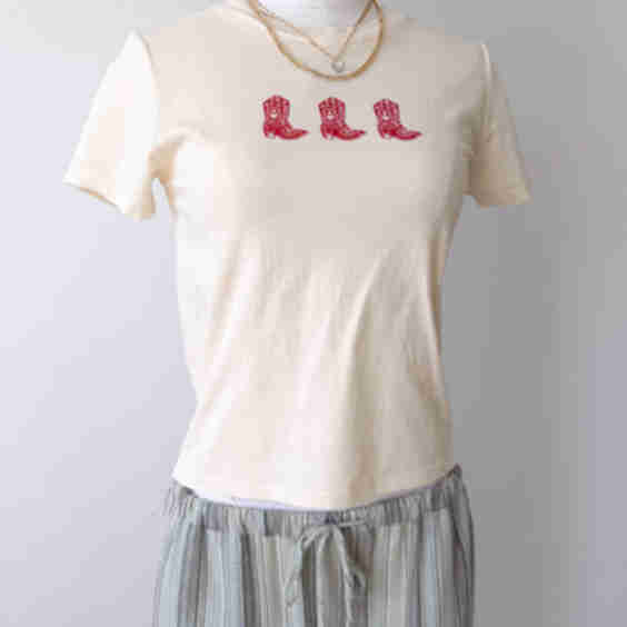 Cowboy Boots Graphic Tee