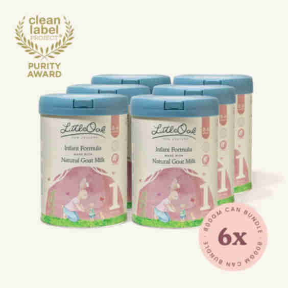 6 x Can Bundle - Natural Goat Milk Infant Formula with Olive Oil