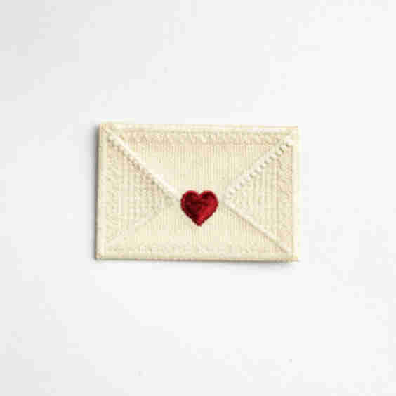 Sealed with a Kiss Envelope Patch