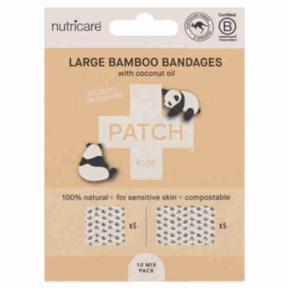 Kids Bamboo Sensitive Plasters Large