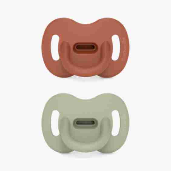 SX PRO 2 Pack Silicone Pacifier Set