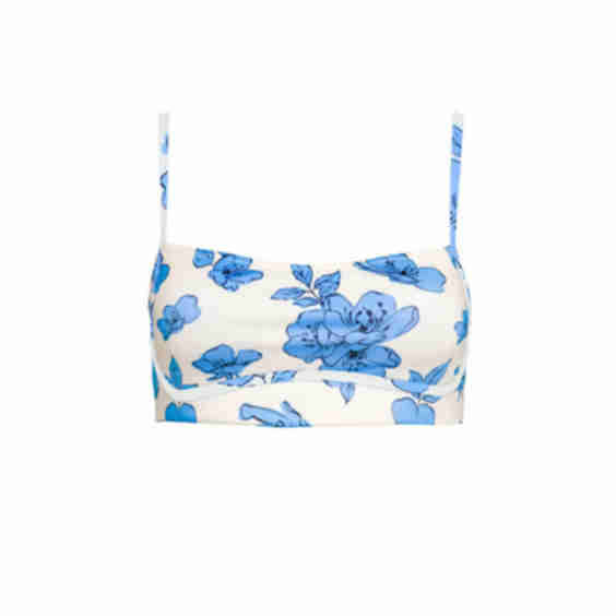 Bandeau with Piping Top